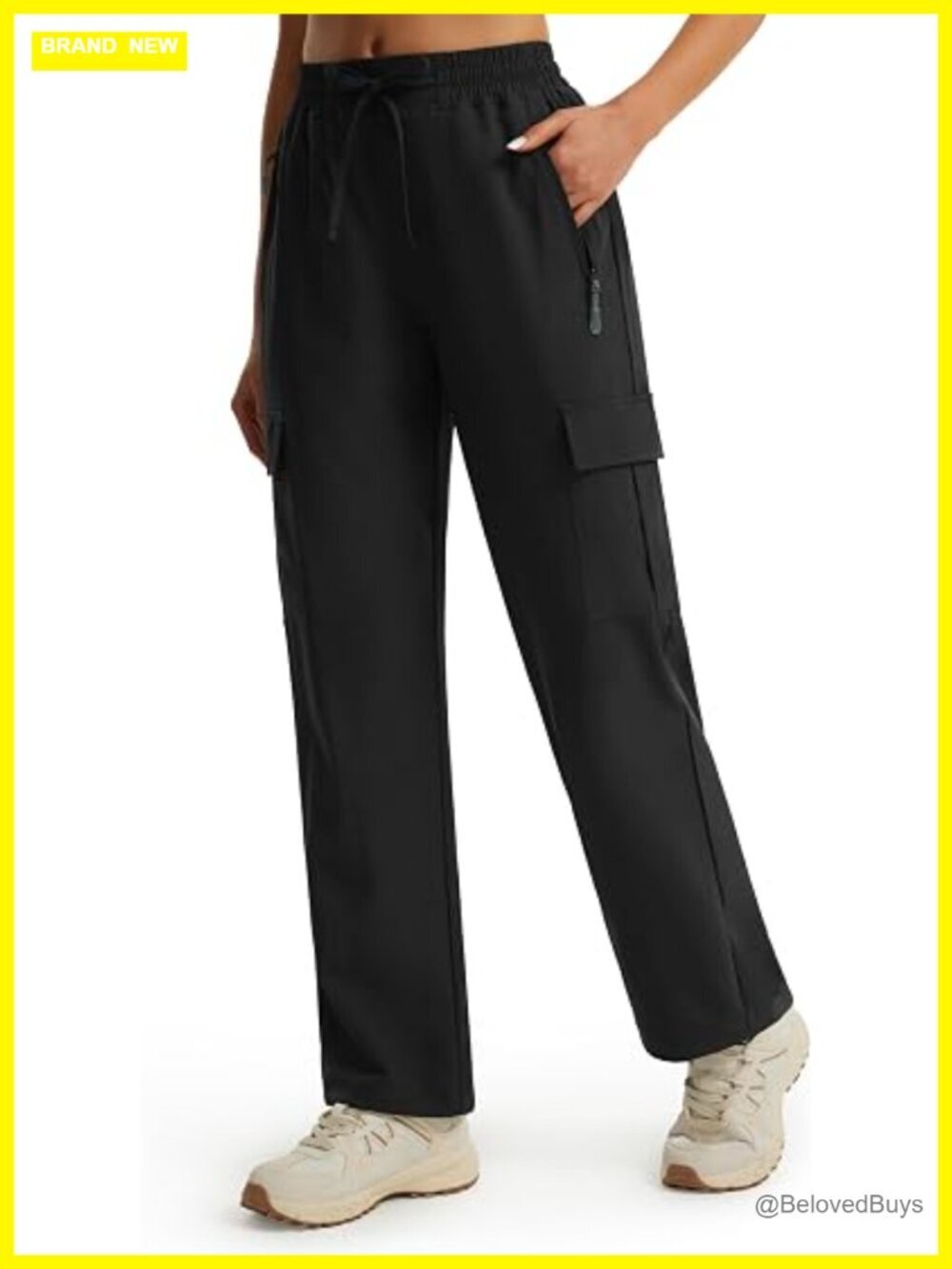 Women's Lightweight Quick Dry Cargo Hiking Pants with UPF 50+
